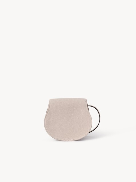 Small Marcie saddle bag in canvas