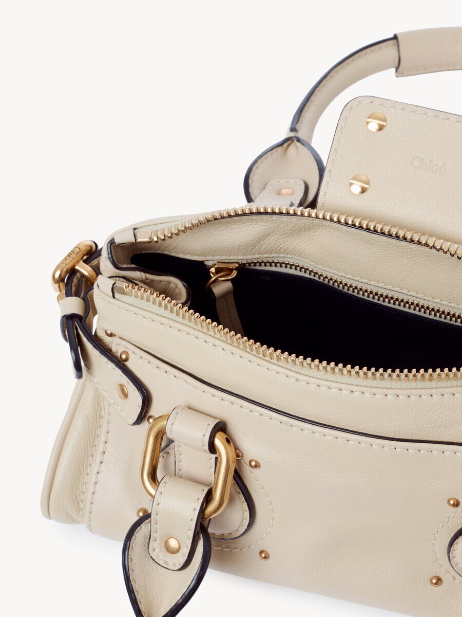 Bolso Paddington peque&ntilde;o de cuero granulado - 6