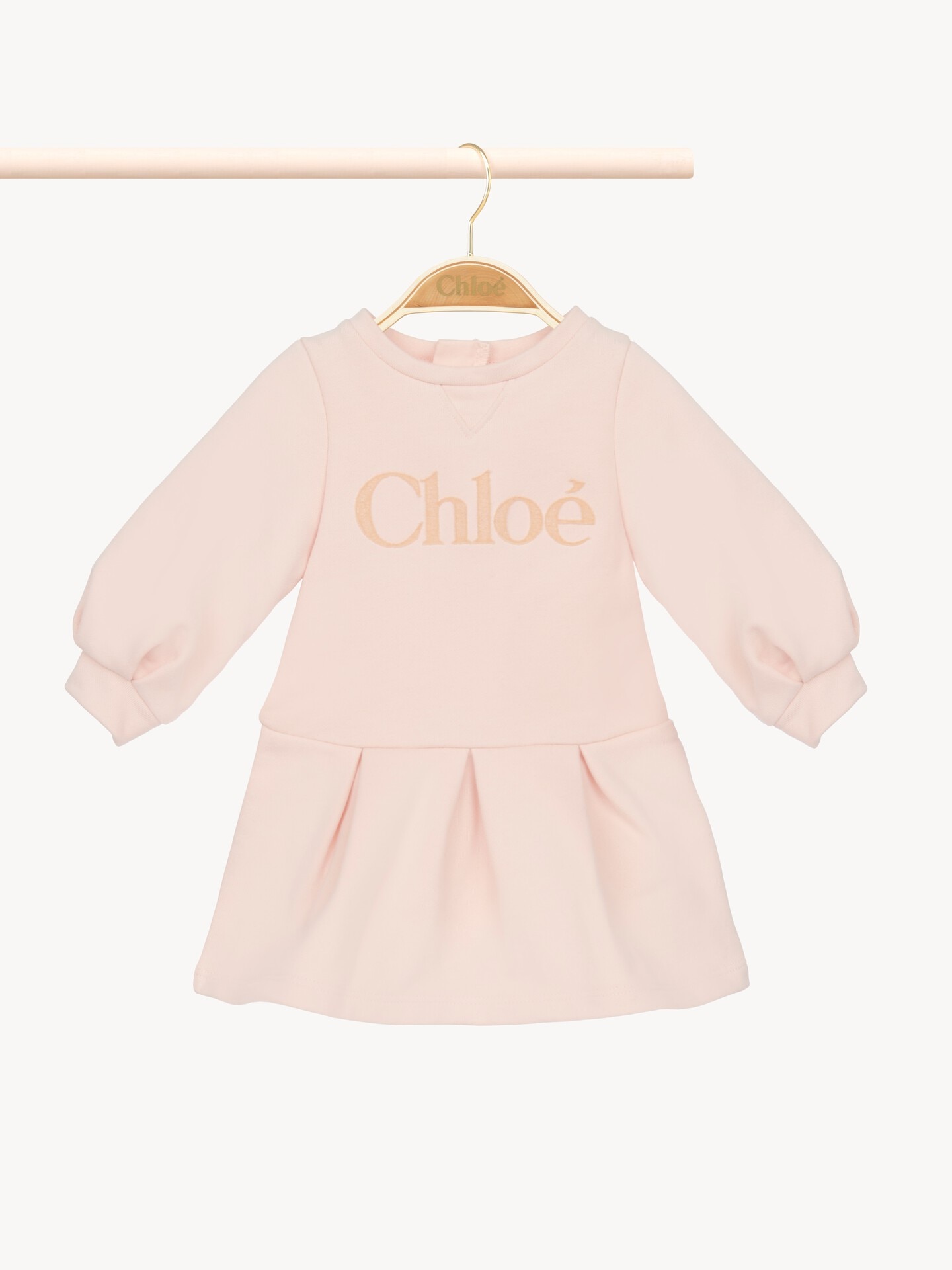 Robe &agrave; manches longues et logo enfant - 1.0