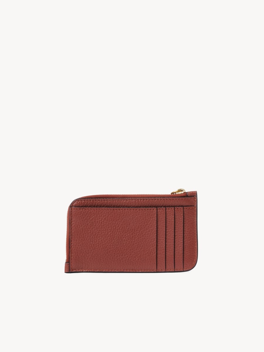 Cartera Alphabet de cuero granulado - 4