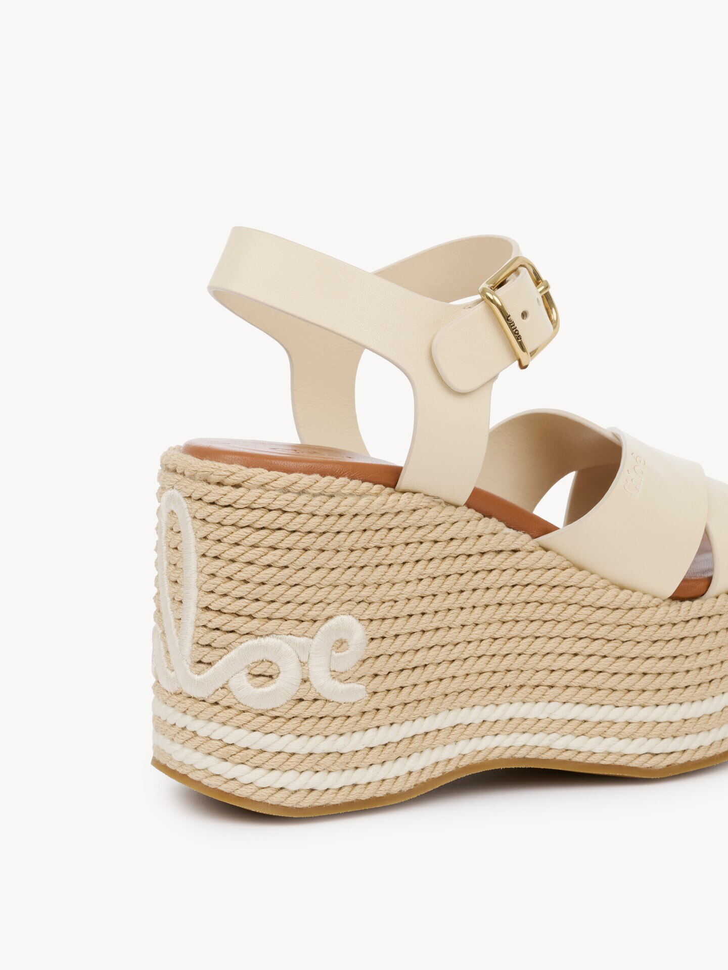 Chlo&eacute; Sand wedge sandal - 3.0