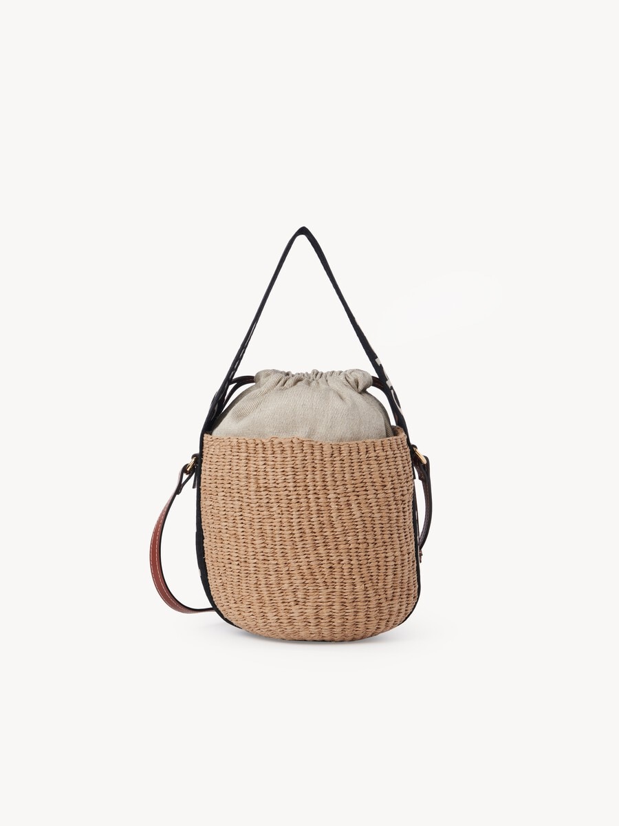 Small Woody basket in natural fibers - 7