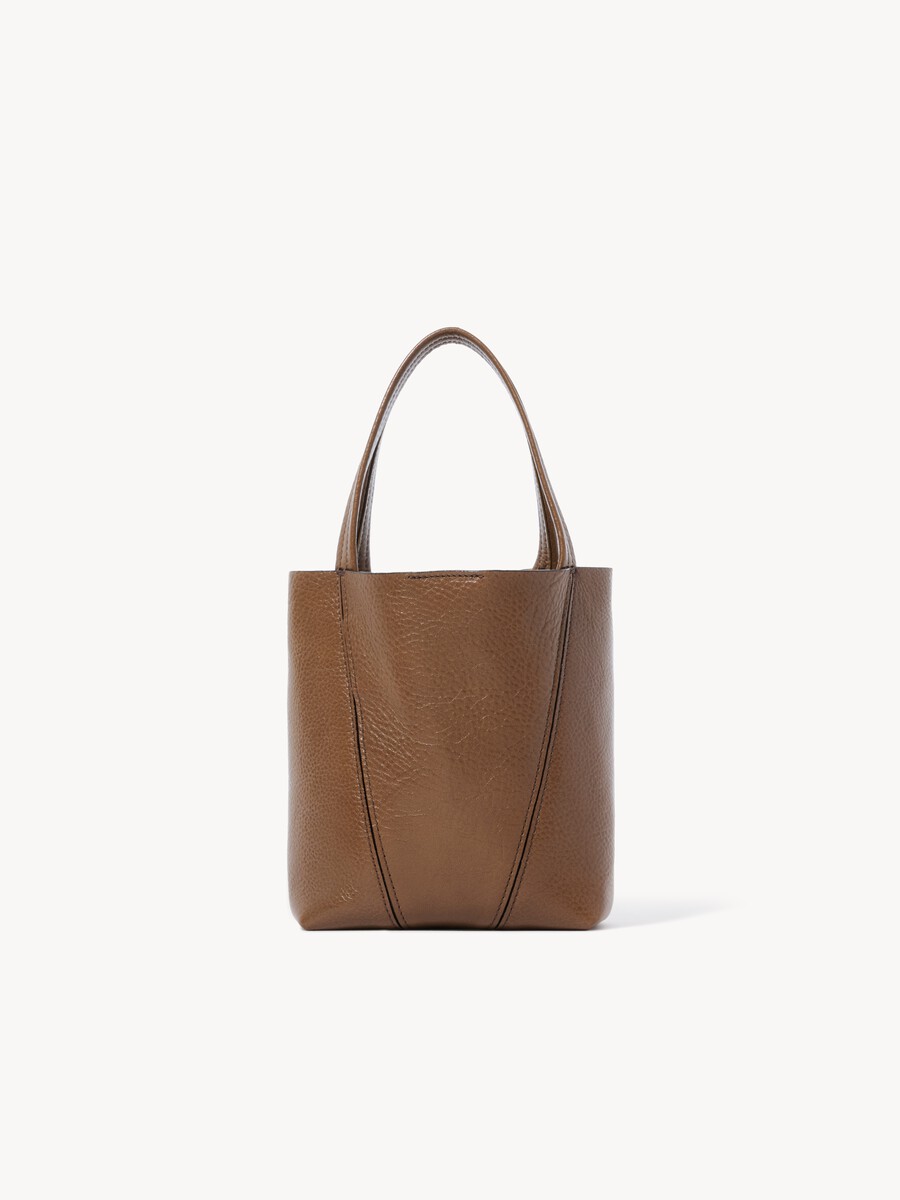 Bolso tote Chlo&eacute; Spin peque&ntilde;o de cuero granulado - 5