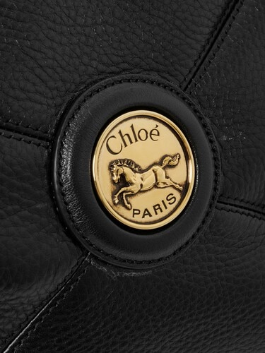 Bolso Chlo&eacute; Balloon peque&ntilde;o de cuero granulado - 7