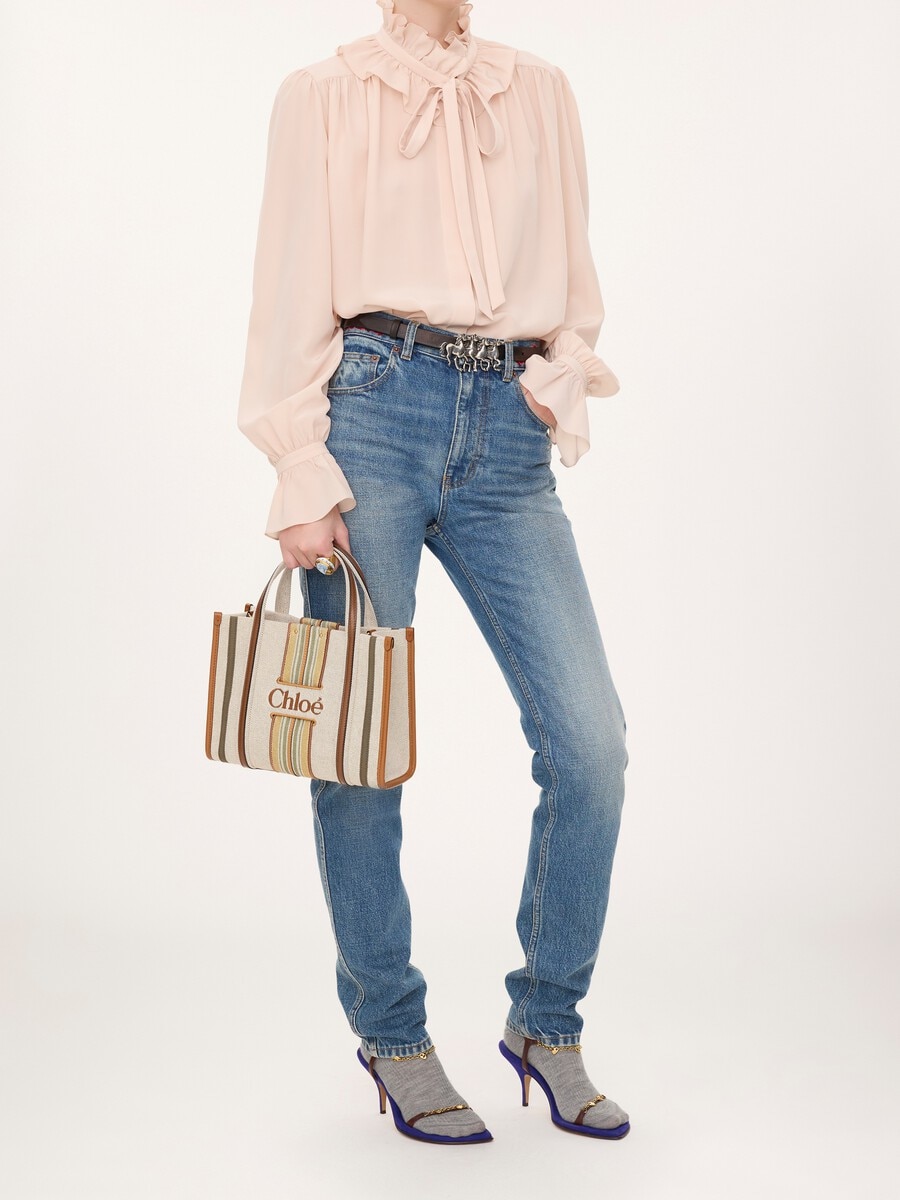 Bolso tote Woody Loop peque&ntilde;o de lona - 3