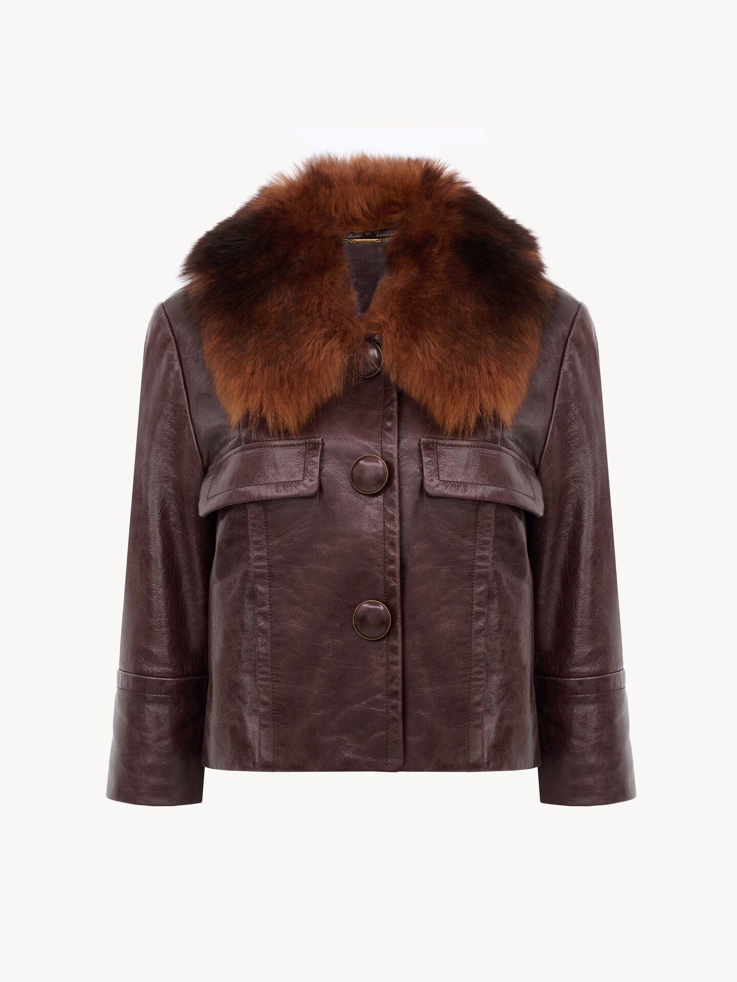 Veste courte en cuir - 2.0