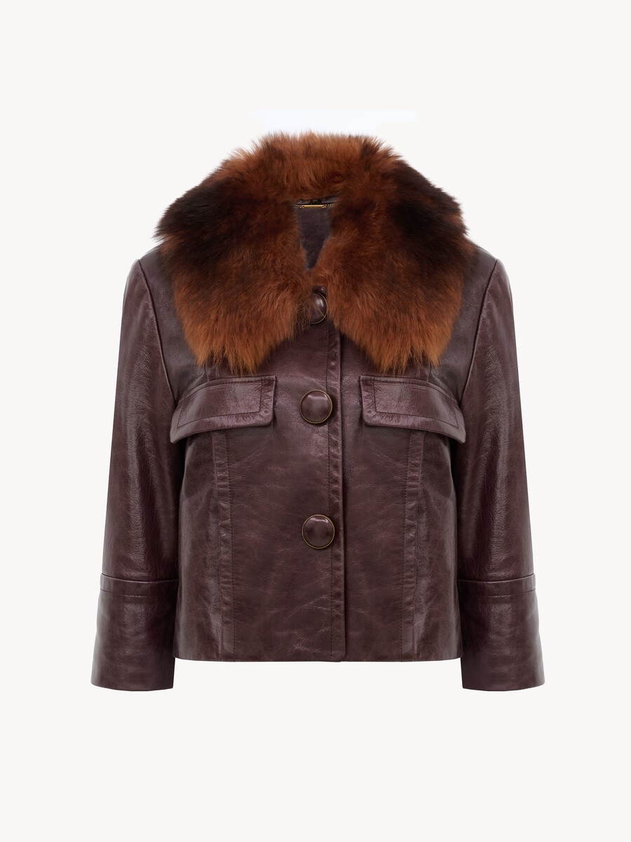 Veste courte en cuir - 2