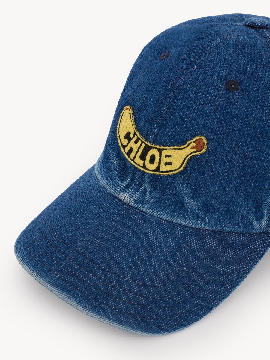 The Chlo&eacute; Chill cap in denim - 3