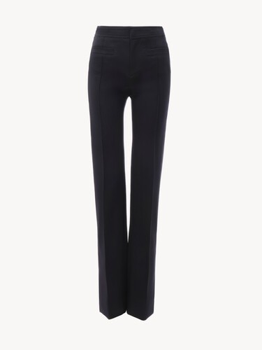 Tailored pants in wool gabardine - 2