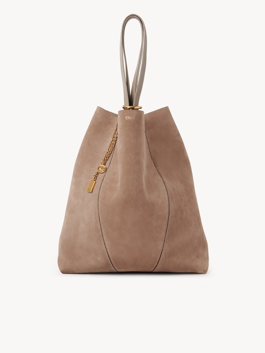 Bolso tote grande Chlo&eacute; Spin de ante - 3