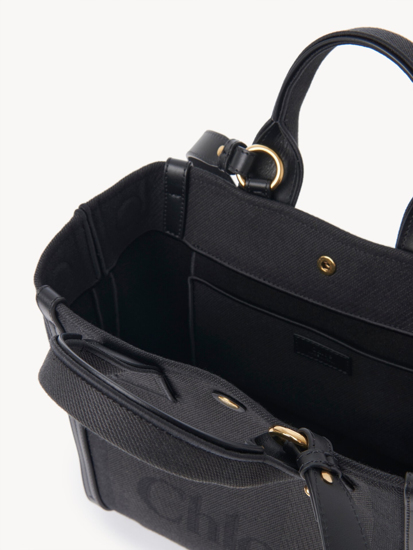 Small Chlo&eacute; Carry tote bag in canvas - 5.0