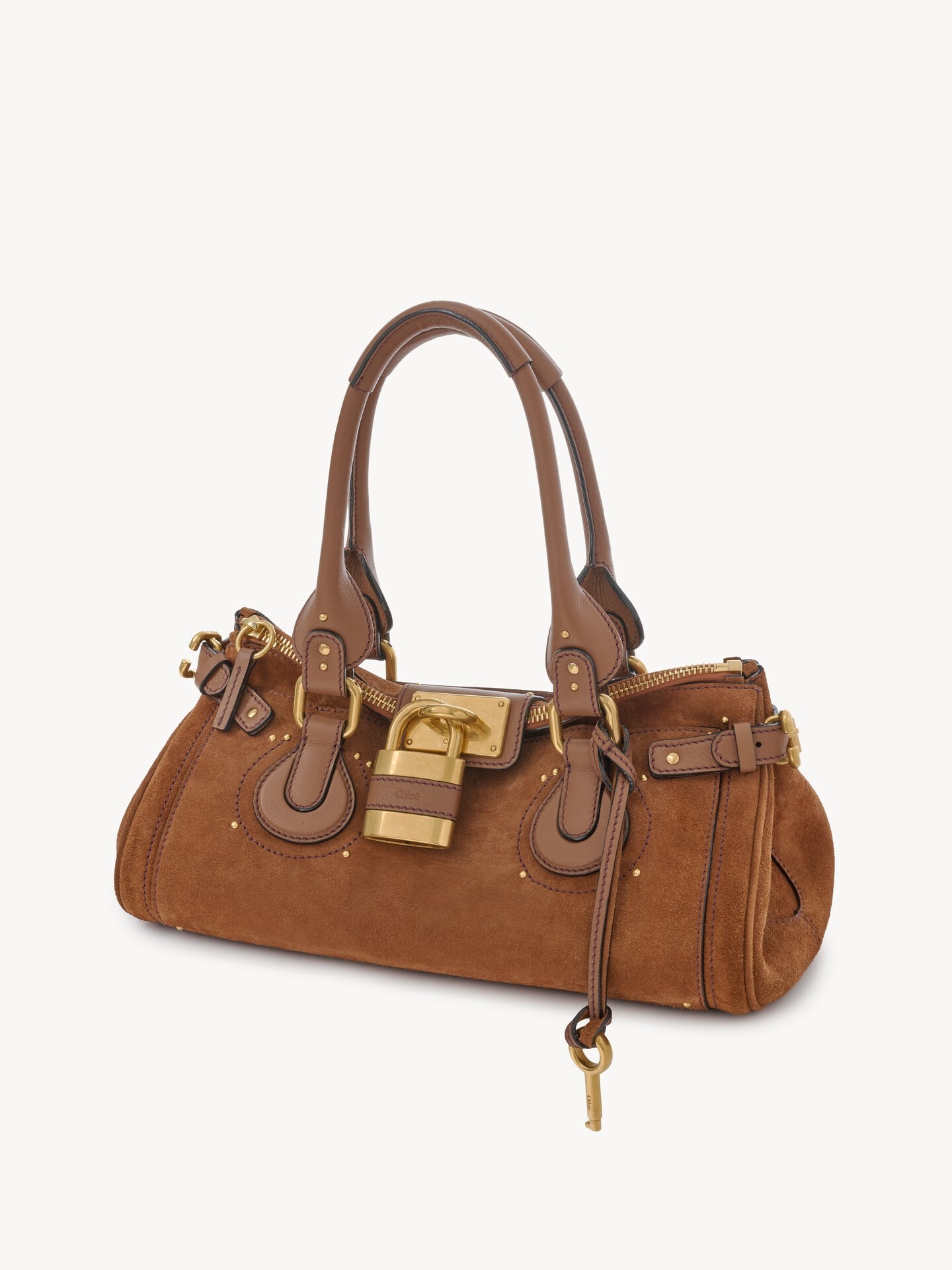 Paddington bag in suede leather - 3.0