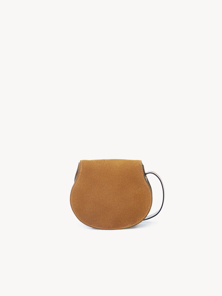 Bolso saddle peque&ntilde;o Marcie de ante - 5