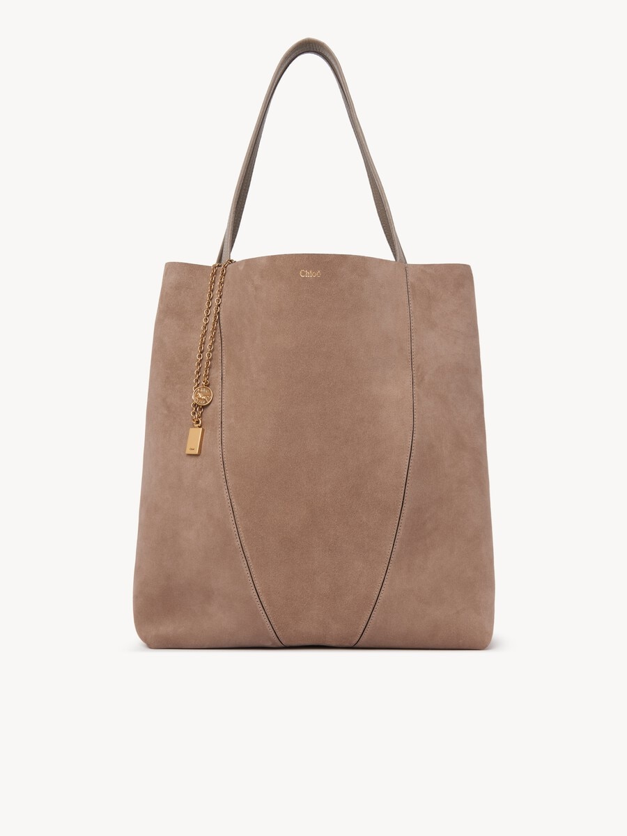 Bolso tote grande Chlo&eacute; Spin de ante - 2