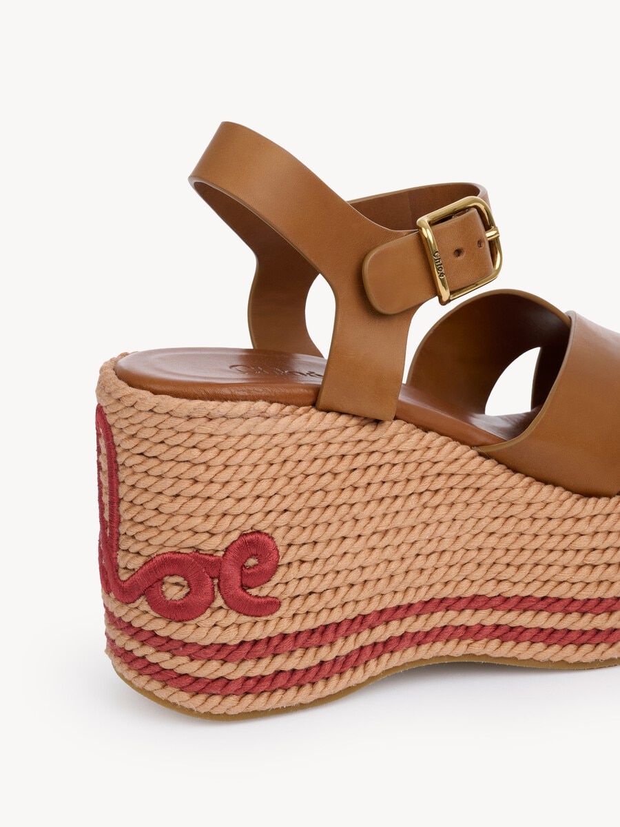 Sandalias con cu&ntilde;a Chlo&eacute; Sand - 4