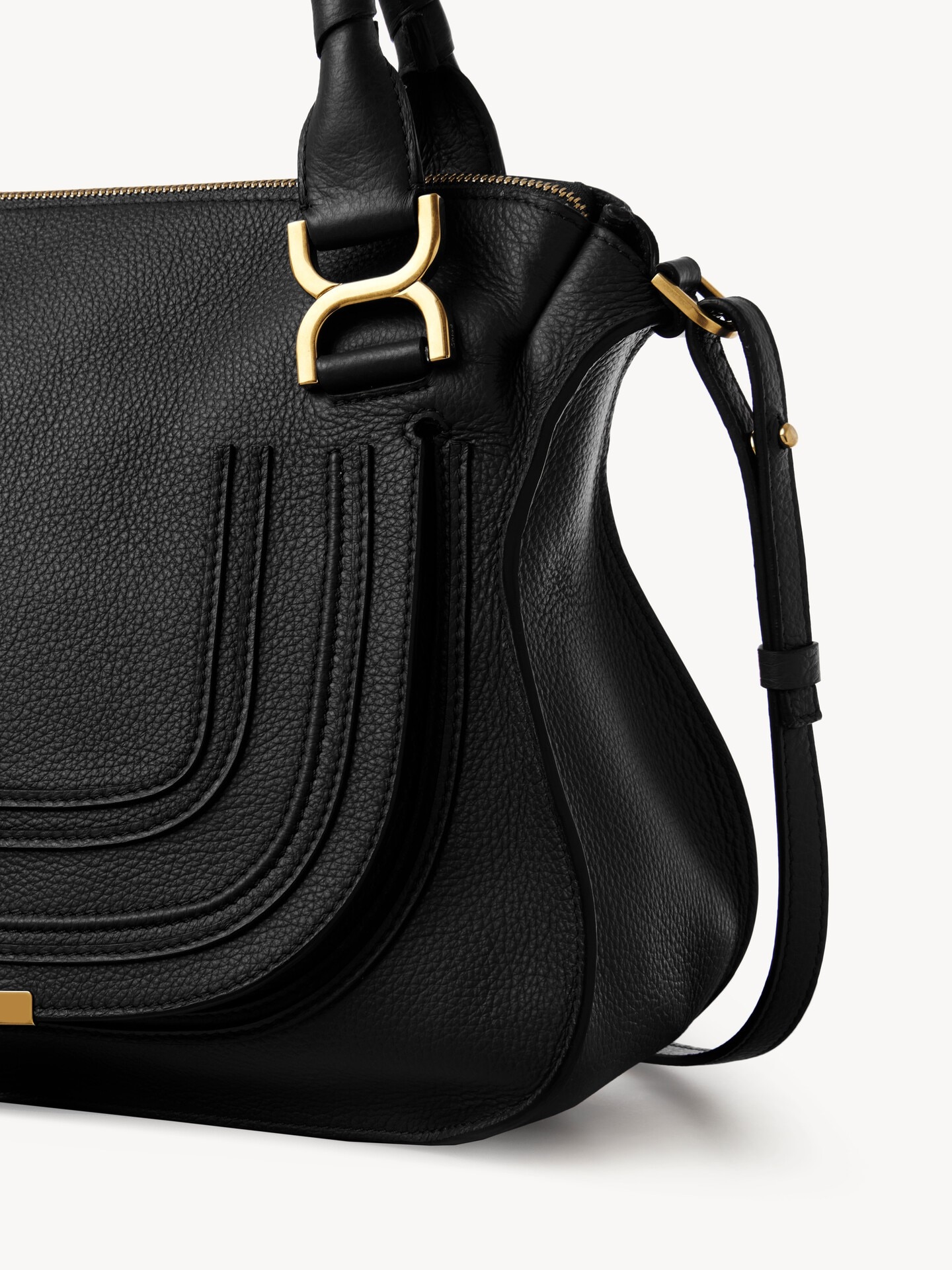 Marcie bag in grained leather - 4.0