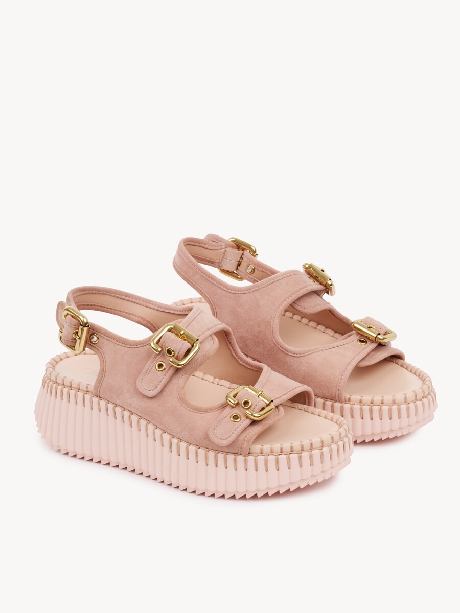 Sandalias con cu&ntilde;a Nama - 3