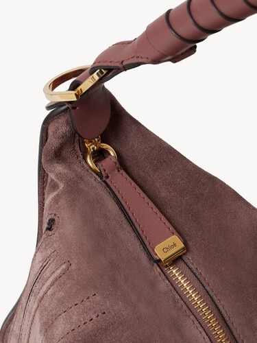 Bolso de hombro Marcie peque&ntilde;o de ante - 8
