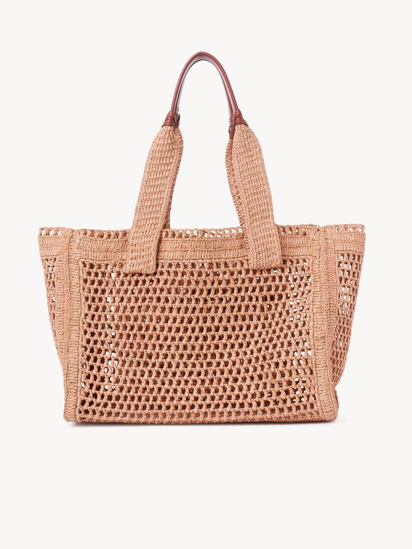 Sac cabas east-west Summer Banana en raphia - 4.0