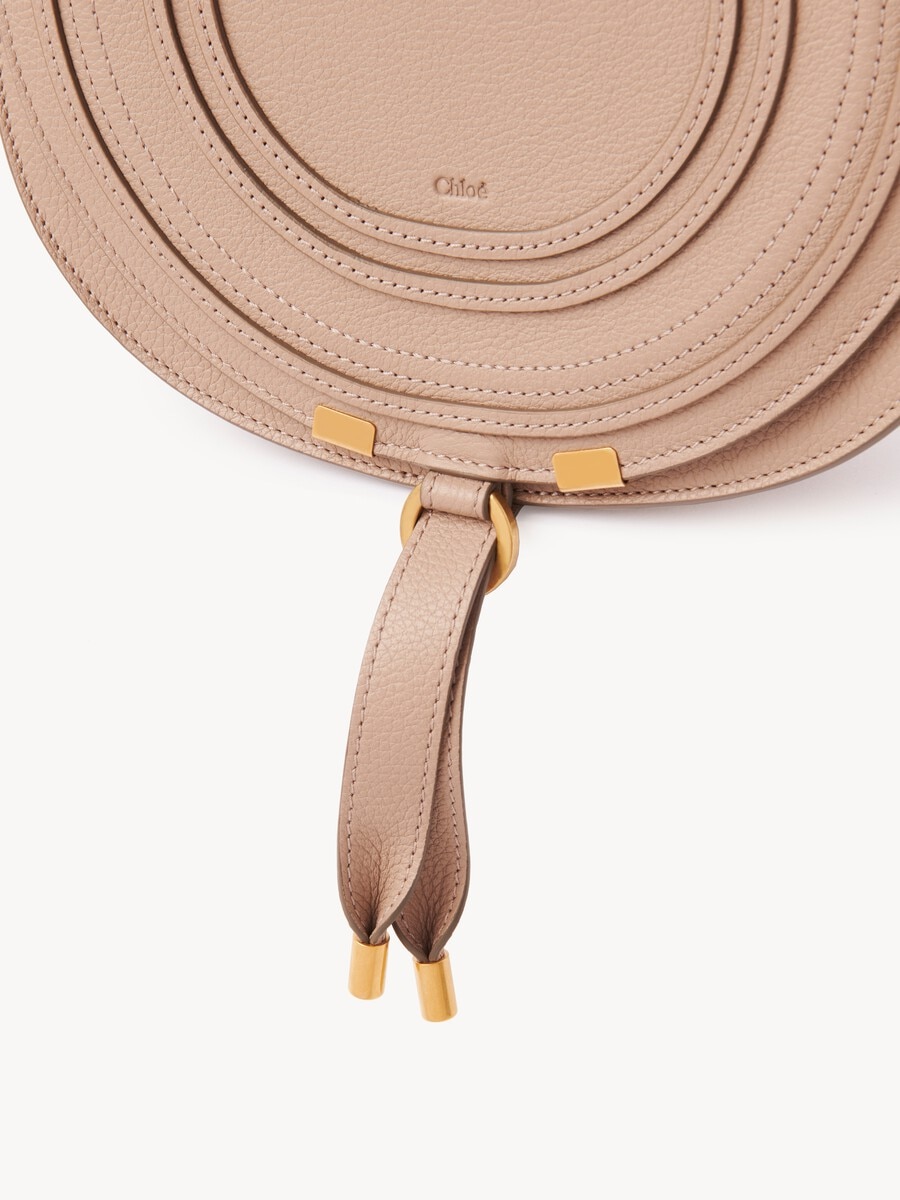 Marcie saddle bag in grained leather - 6
