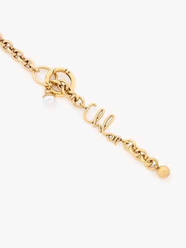 Chlo&eacute; Icons strap in metal - 3