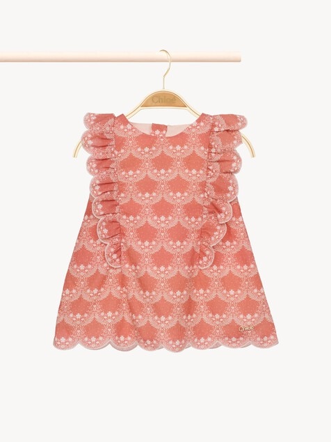 Baby gift set ceremony dress & hat
