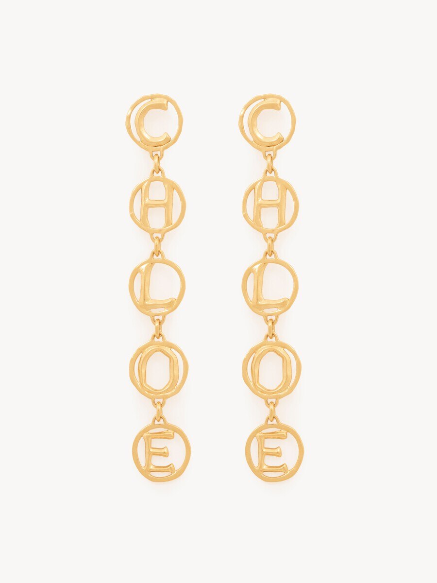 Pendientes Chlo&eacute; Script - 1