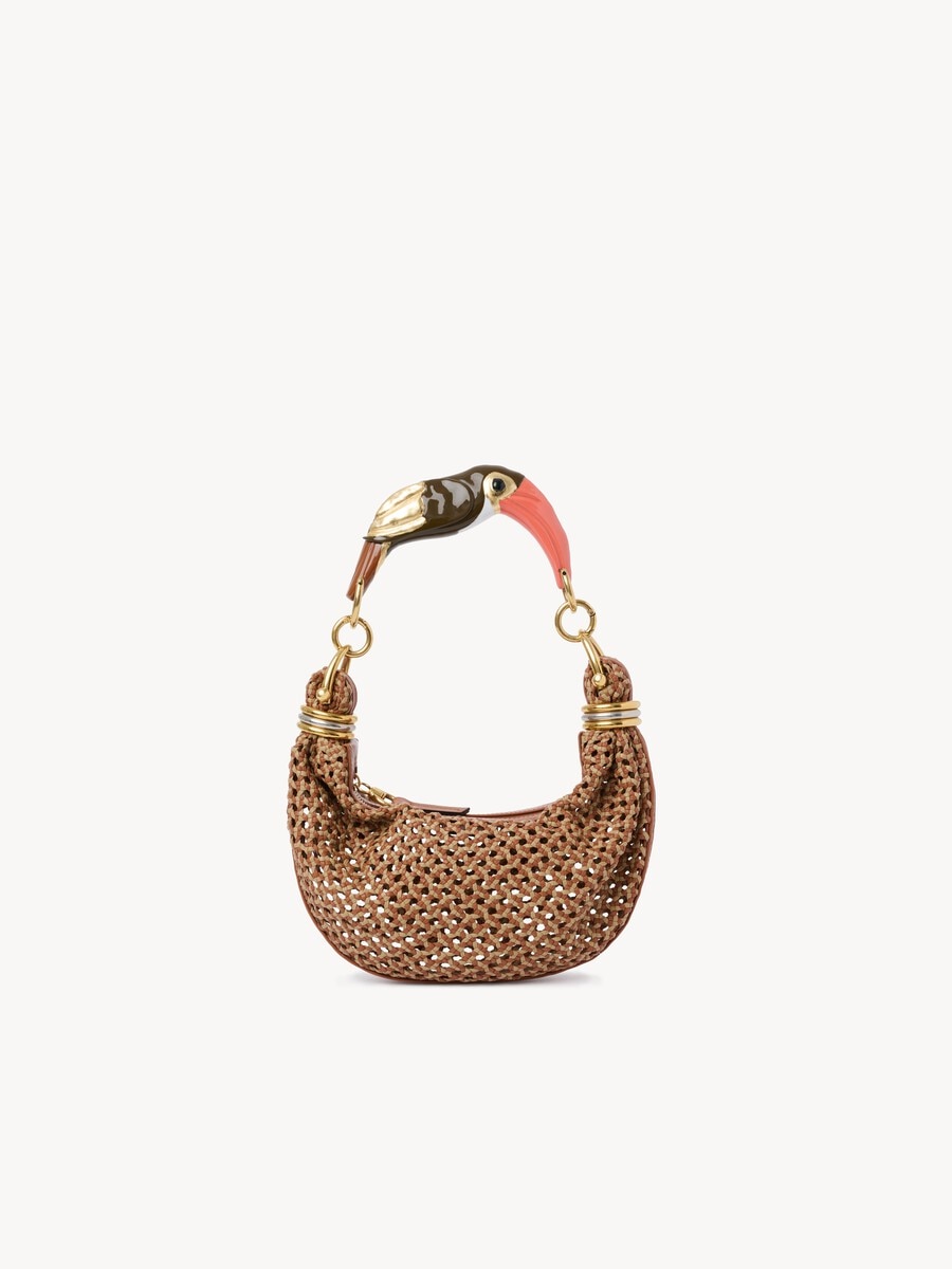 Small Bracelet Hobo bag in braided leather - 5