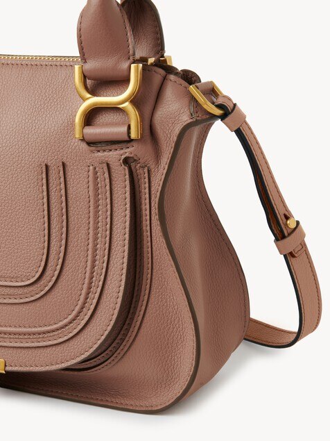 Small Marcie bag in grained leather