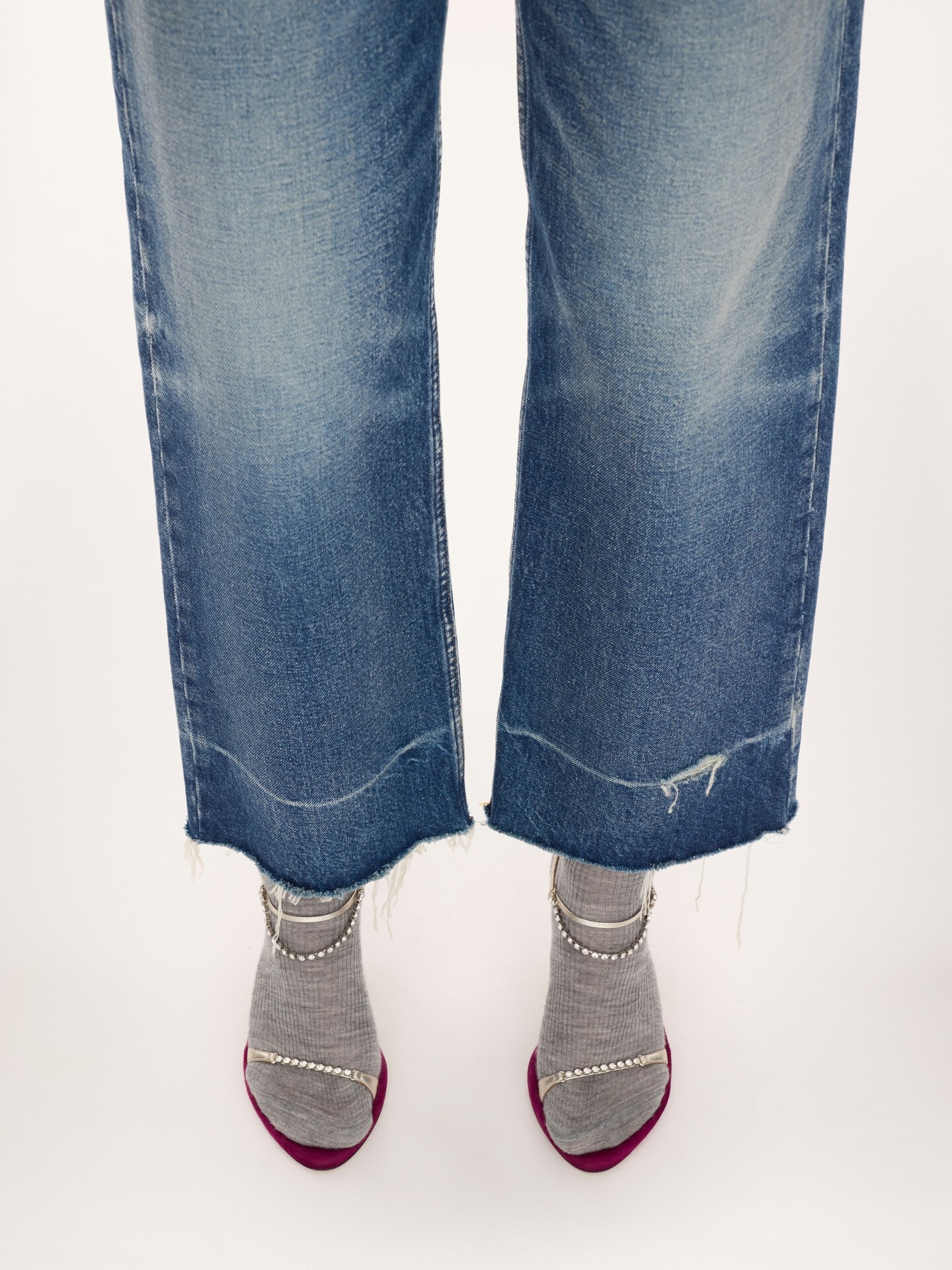 Bootcut jeans in denim - 6.0