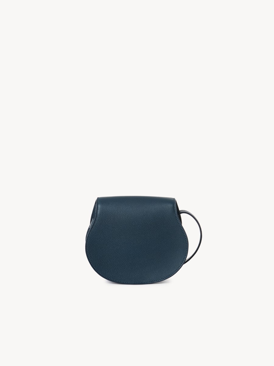 Small Marcie saddle bag in grained leather - 5