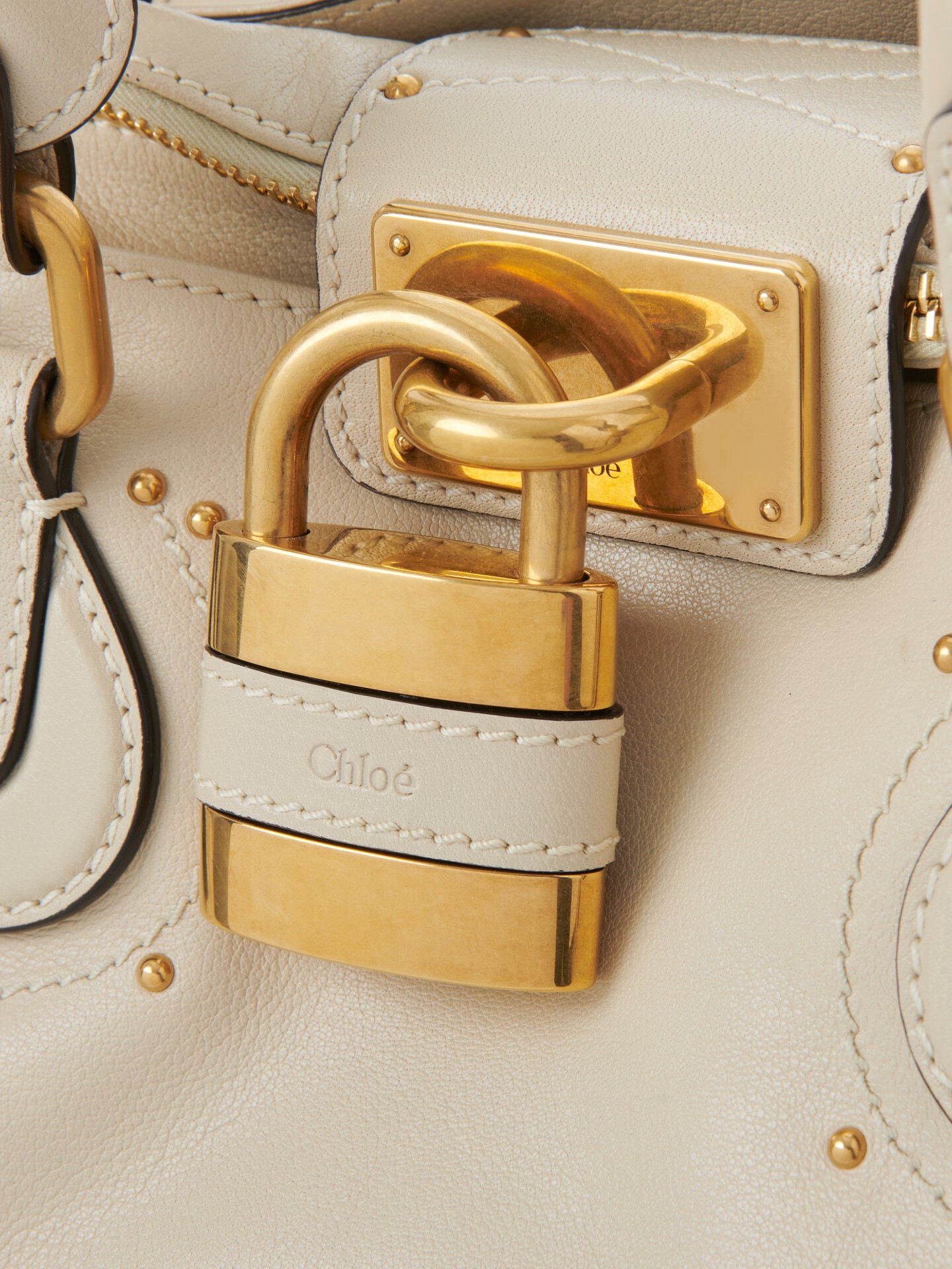 Sac Paddington en cuir grain&eacute; - 6.0