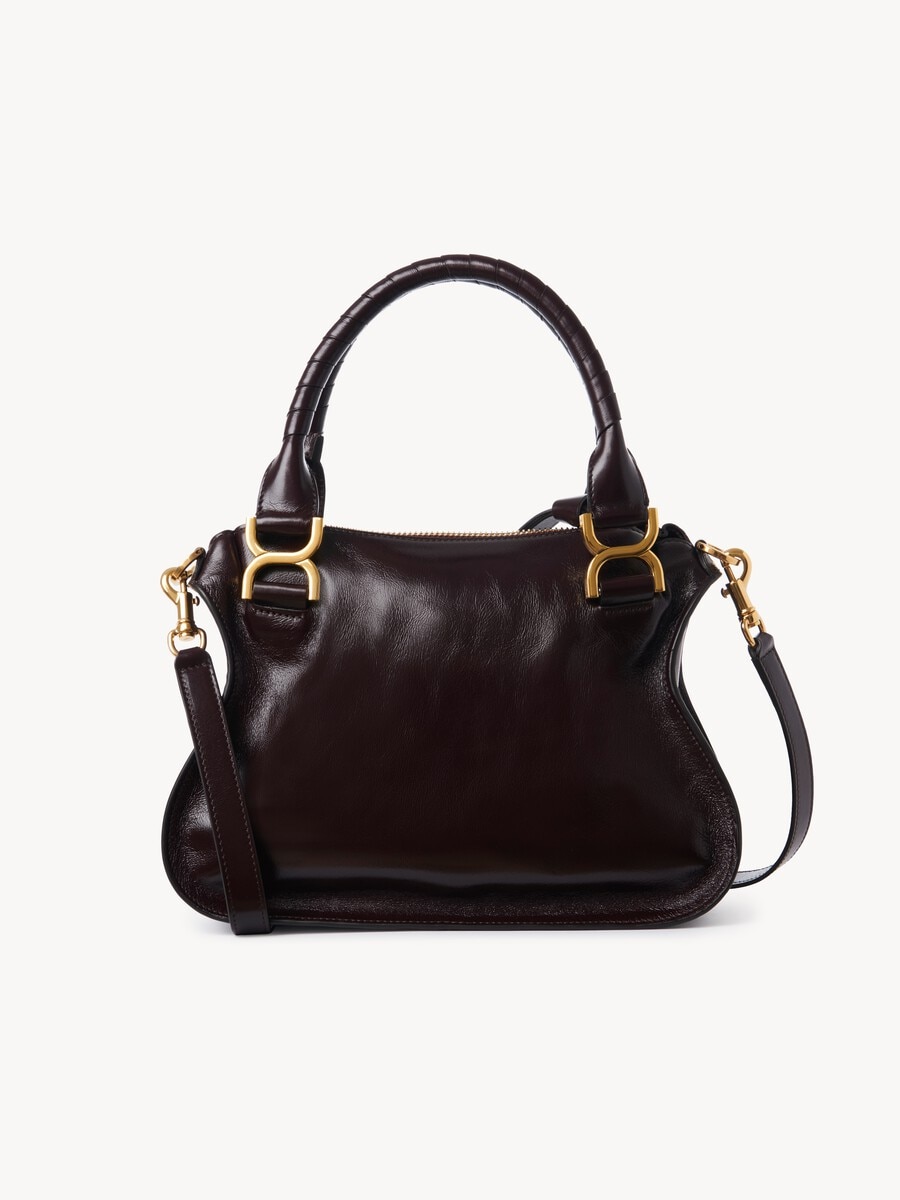 Small Marcie bag in shiny leather - 6
