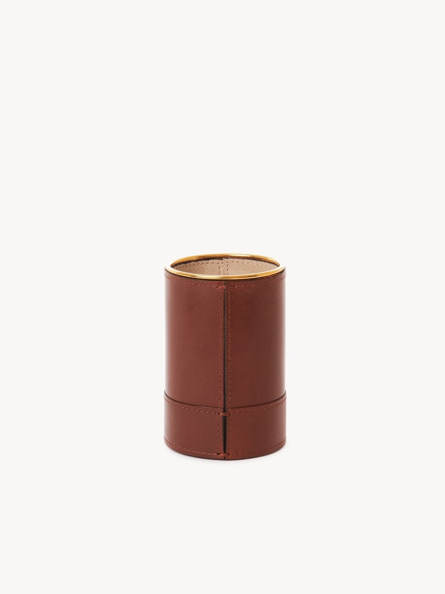 Perfume case in shiny leather - 3