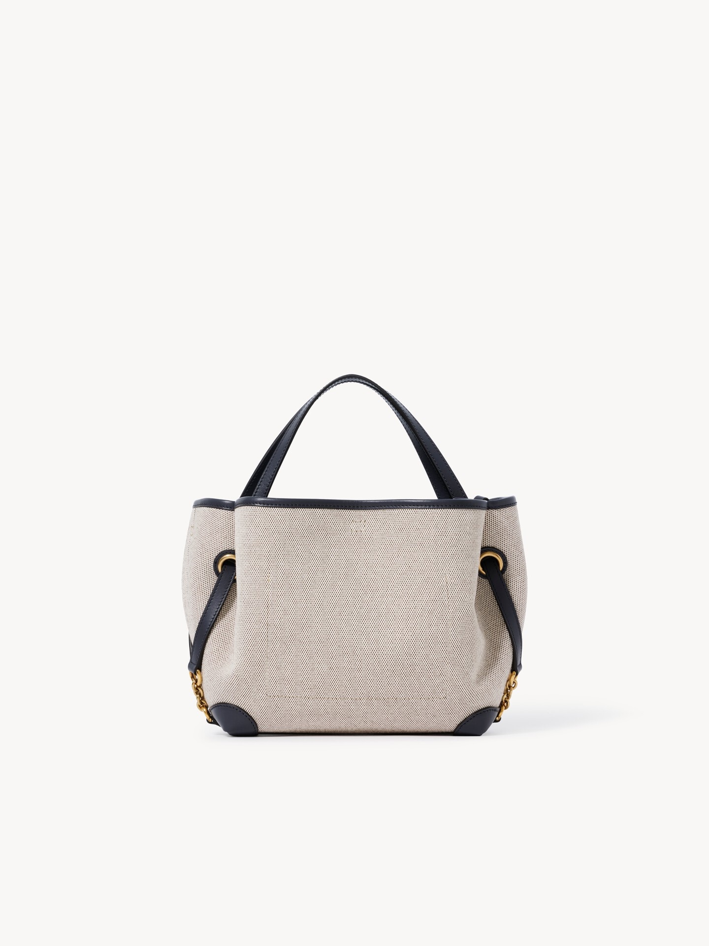 Small Chlo&eacute; Clover double carry bag in canvas - 4.0