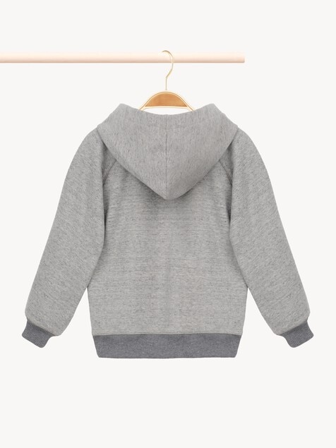 Sweat &agrave; capuche et logo Enfant