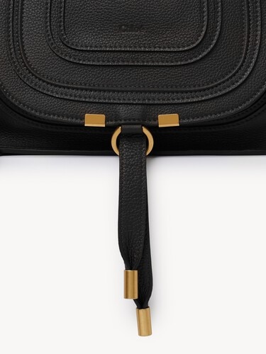 Small Marcie bag in grained leather - 10