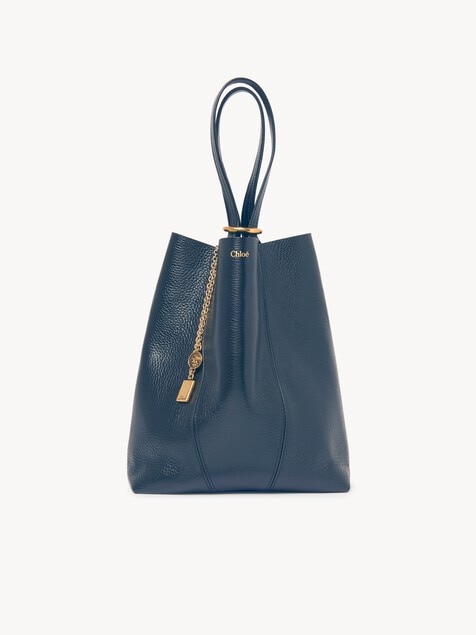 Bolso tote Chlo&eacute; Spin de cuero granulado