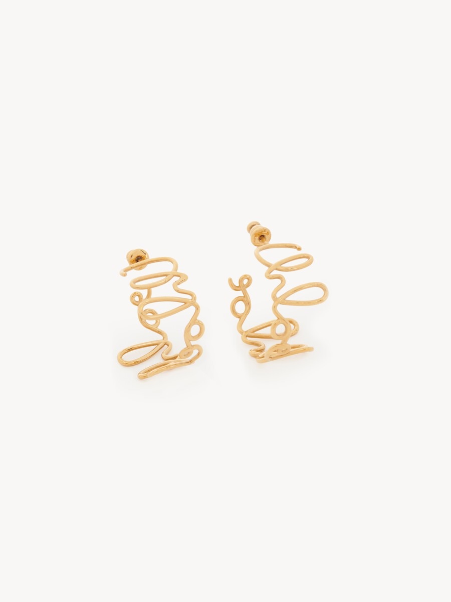 The Chlo&eacute; Iconic hoop earrings - 2