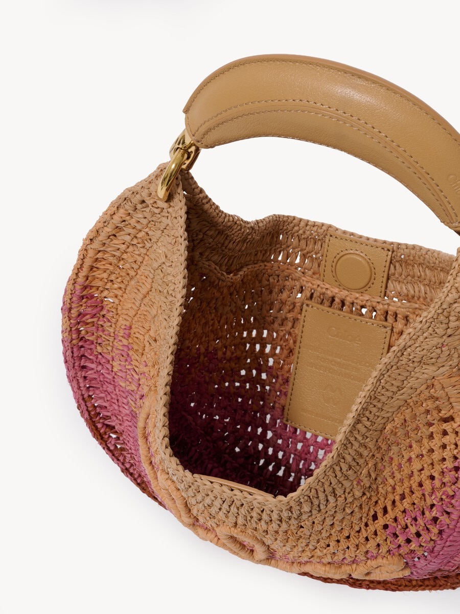 Summer Banana hobo bag in raffia - 4