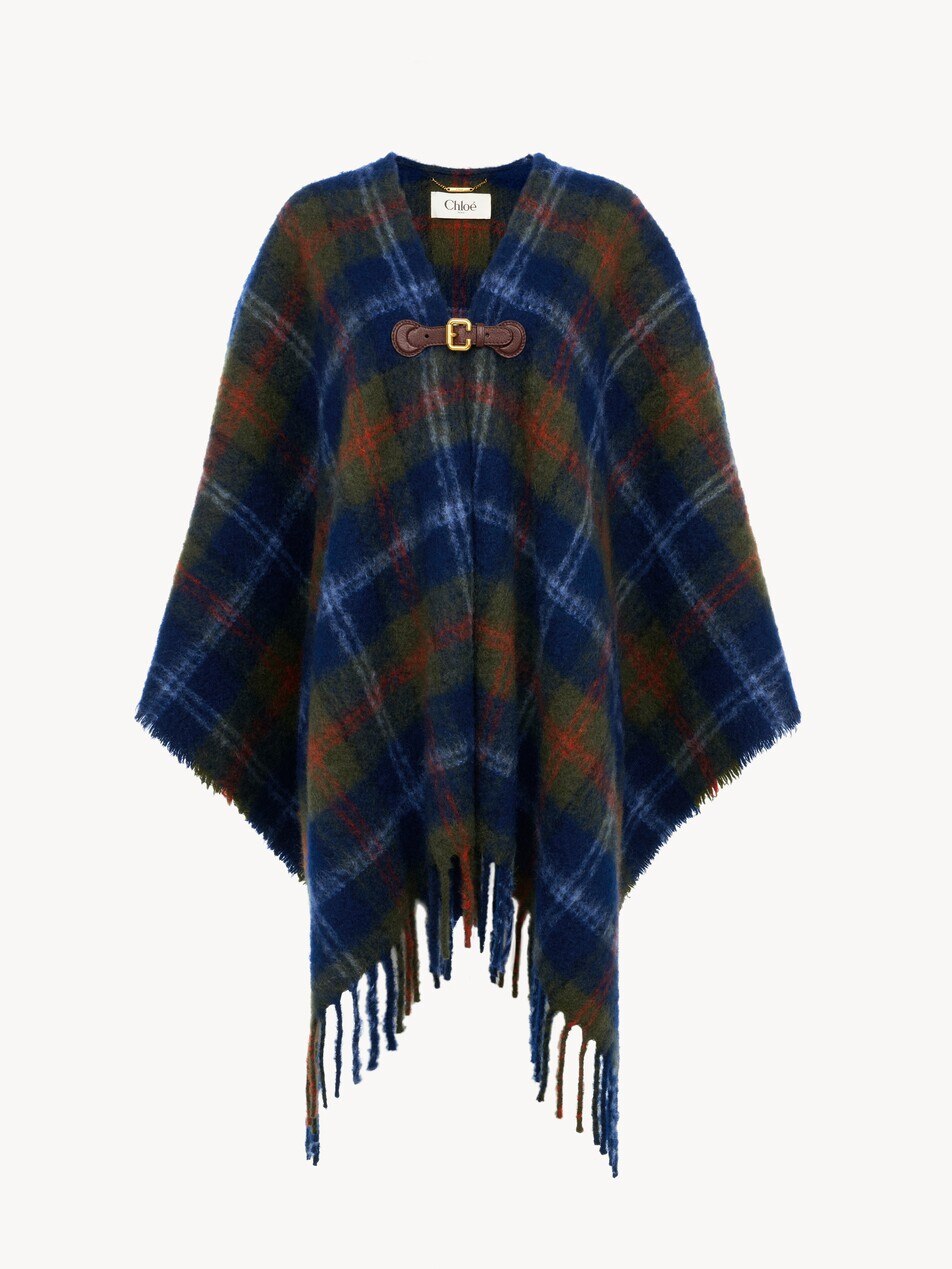 The Chlo&eacute; Paddington cape in mohair, wool & nylon