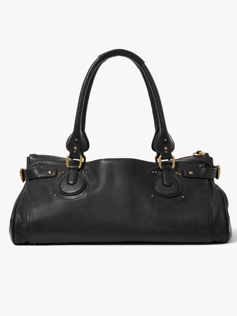 XL Paddington weekender bag in grained leather - 4