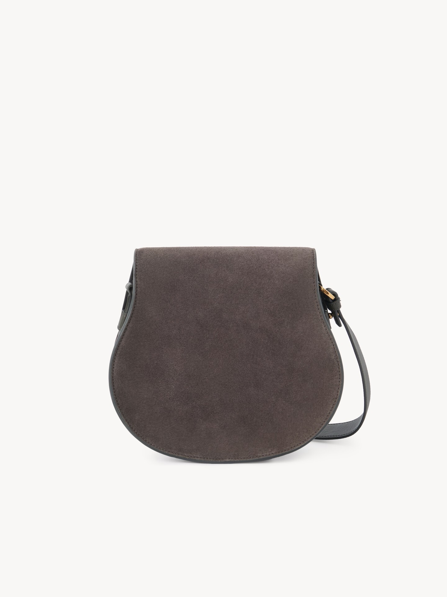 Sac port&eacute; &eacute;paule Marcie en cuir velours - 4.0