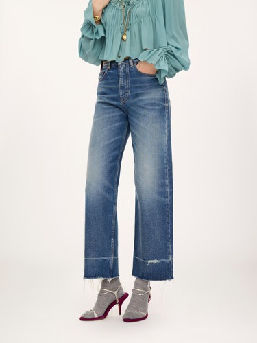 Bootcut jeans in denim - 4
