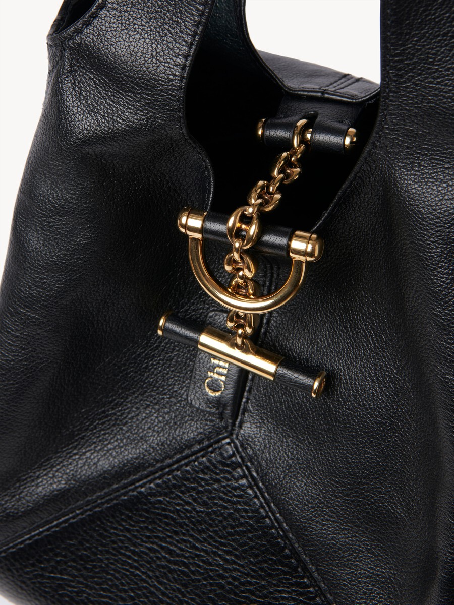 Bolso Chlo&eacute; Balloon peque&ntilde;o de cuero granulado - 6