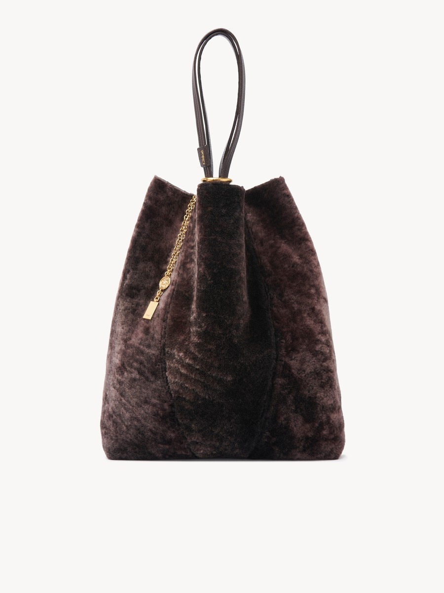Bolso tote Chlo&eacute; Spin grande de cuero de borrego - 2