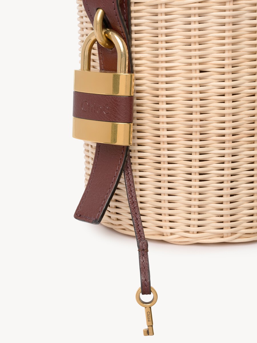 Bolso saco Paddington peque&ntilde;o de mimbre - 7