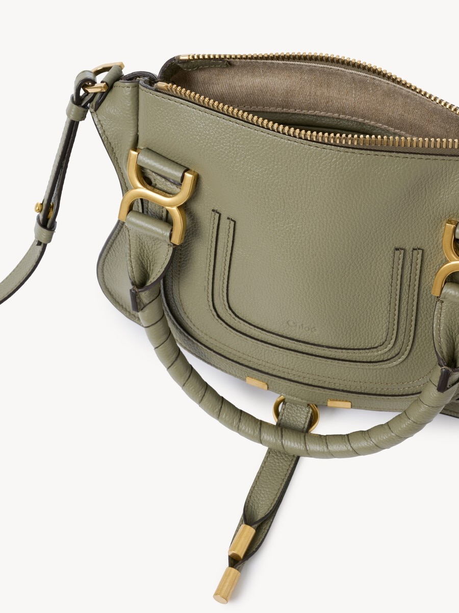 Bolso Marcie peque&ntilde;o de cuero granulado - 6
