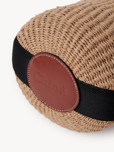 Small Woody basket in natural fibers - 9