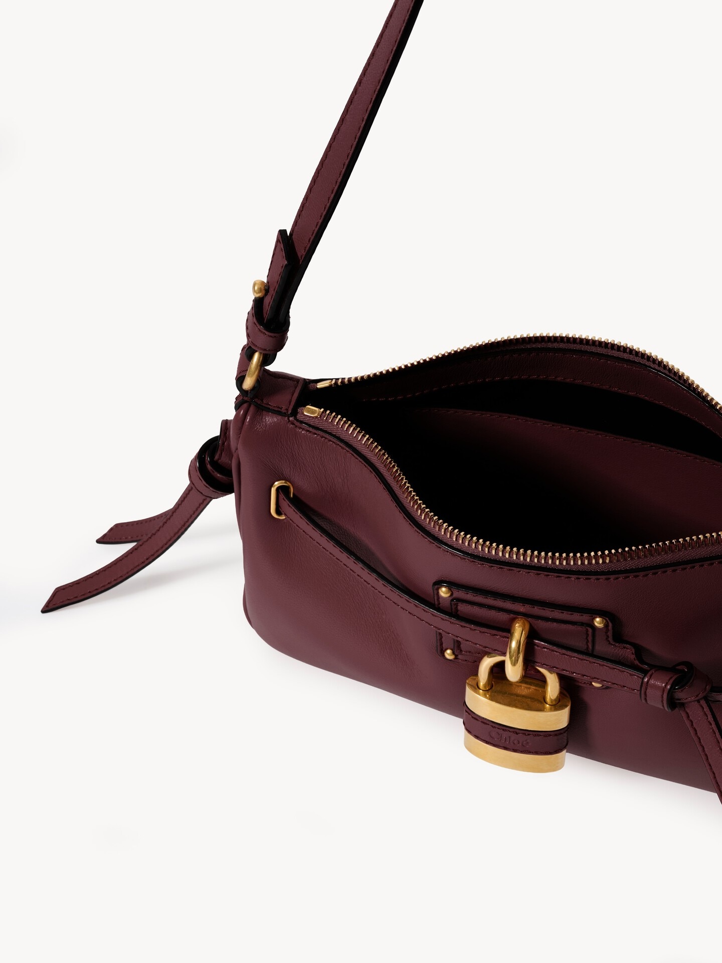 Mini pochette &agrave; bandouli&egrave;re Paddington Sling en cuir lisse - 4.0